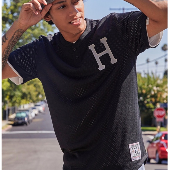 HUF Other - NWT HUF Bronx Henley Mens XXL Jersey